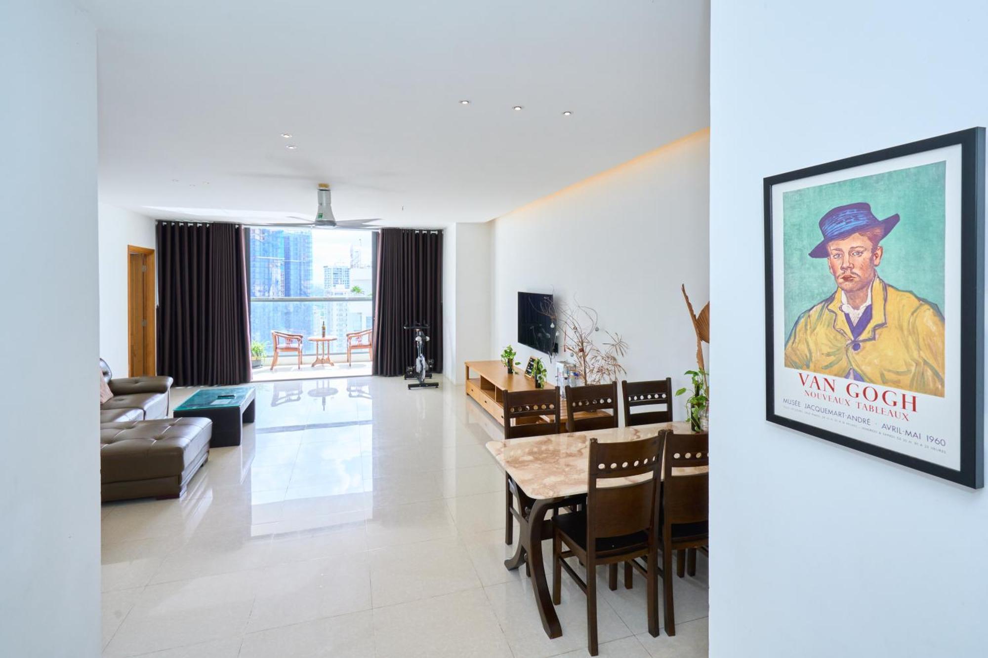 Lägenhet på 130 m² i Thang Tam, med 2 sovrum och 2 badrum  Vung Tau Exteriör bild