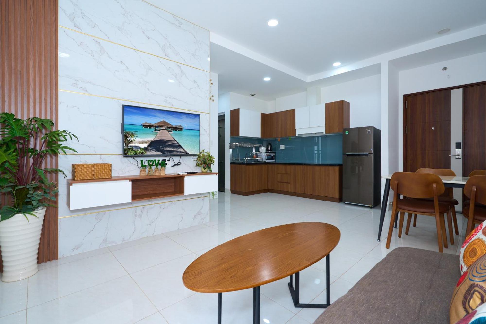 Lägenhet på 130 m² i Thang Tam, med 2 sovrum och 2 badrum  Vung Tau Exteriör bild